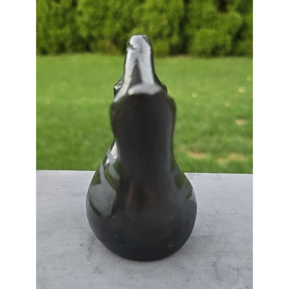 Santa Clara Pottery Matte on Black Wedding Vase P Tafoya 3"h x 3"w Phyllis - Picture 2 of 15